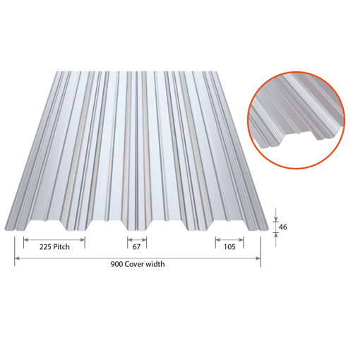 RoofDek D46 Perforated